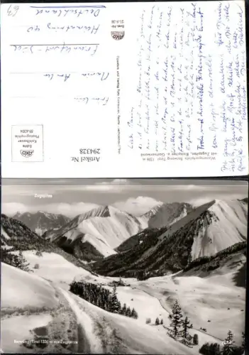 294328,Berwang Totale m. Zugspitze Bergkulisse Winterbild