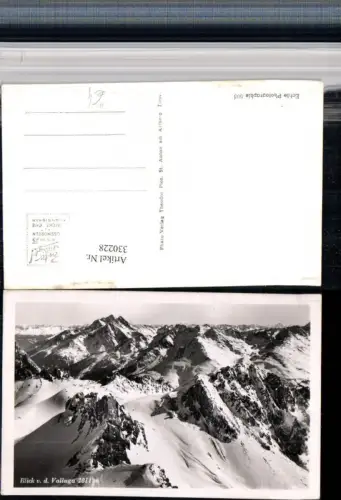 330228,Blick von d. Valluga b. Kaisers Bergkulisse