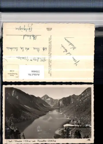 330466,Plansee See b. Reutte m. Thaneller Bergkulisse