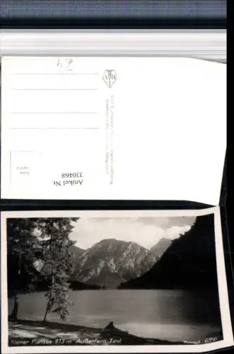 330468,Kleiner Plansee See b. Reutte Außerfern Bergkulisse