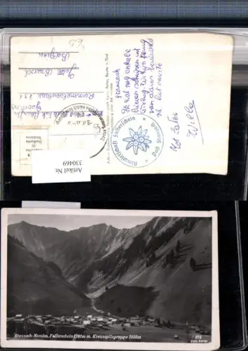 330469,Stanzach-Namlos Totale m. Fallerschein Kreuzspitzgruppe Bergkulisse