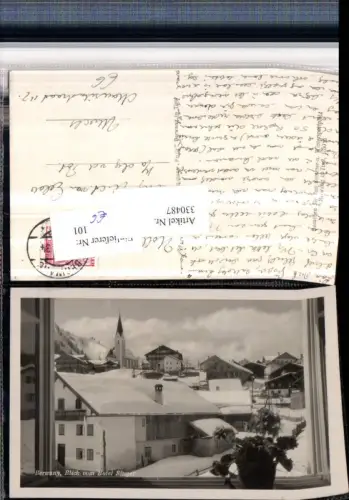 330487,Berwang Teilansicht vom Hotel Singer Winterbild