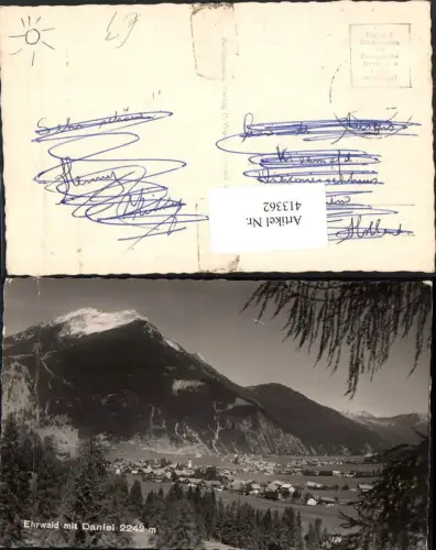 413362,Ehrwald Totale m. Daniel Bergkulisse