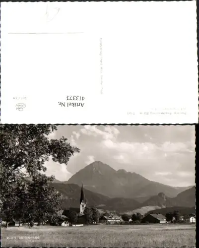 413373,Reutte Breitenwang Teilansicht m. Thaneller Bergkulisse