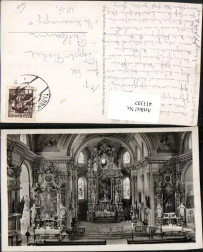 413392,Tannheim Kirche Innenansicht
