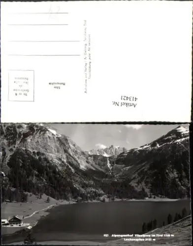 413421,Alpengasthof Vilsalpsee m. Lachenspitze Bergkulisse