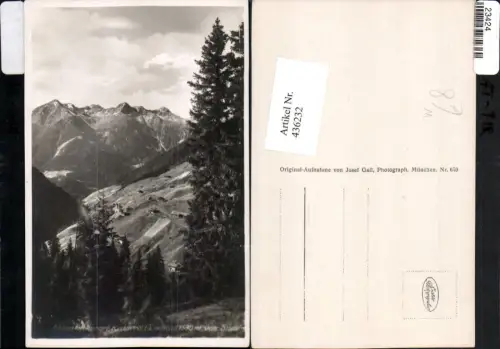 436232,Kaisers im Sechtal Totale Bergkulisse