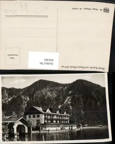 436301,Hotel Forelle am Plansee See b. Reutte