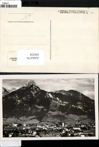 436324,Reutte Totale m. Gernspitze Bergkulisse
