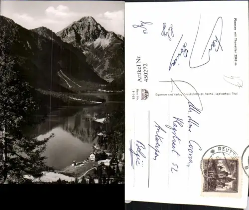 450272,Plansee See b. Reutte m. Thaneller Bergkulisse