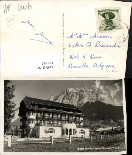 450285,Ehrwald Hotel Maria Regina Bergkulisse