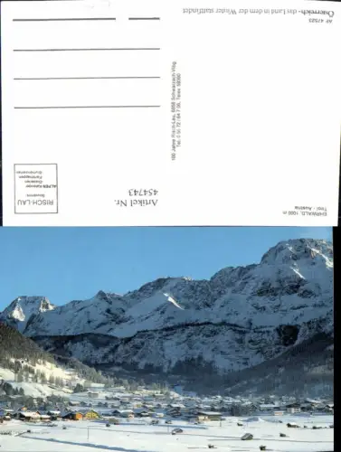 454743,Ehrwald Totale Bergkulisse Winterbild