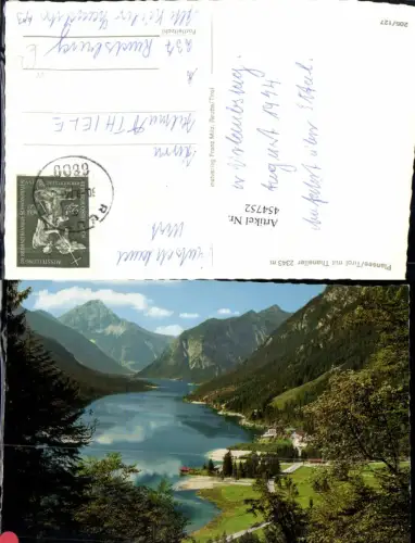 454752,Plansee See b. Reutte m. Thaneller Bergkulisse