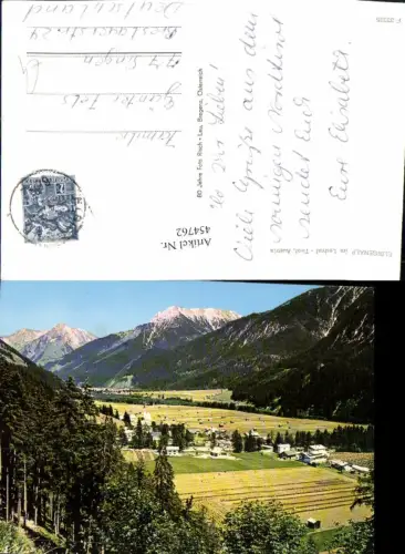 454762,Elbigenalp im Lechtal Totale Bergkulisse