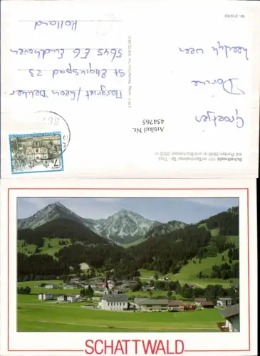 454765,Schattwald Totale m. Ponten u. Beschiesser Bergkulisse