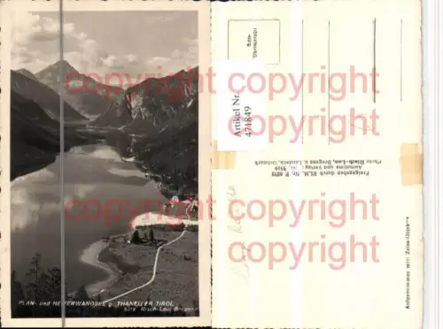 471849,Plan- und Heiterwangersee b. Heiterwang Bergkulisse pub Risch-Lau 5319