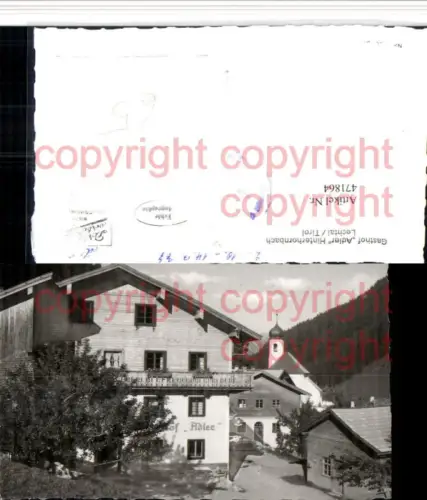 471864,Hinterhornbach im Lechtal Gasthof Adler
