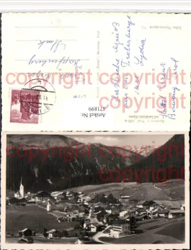 471899,Berwang Totale m. Lechtaler Alpen Bergkulisse