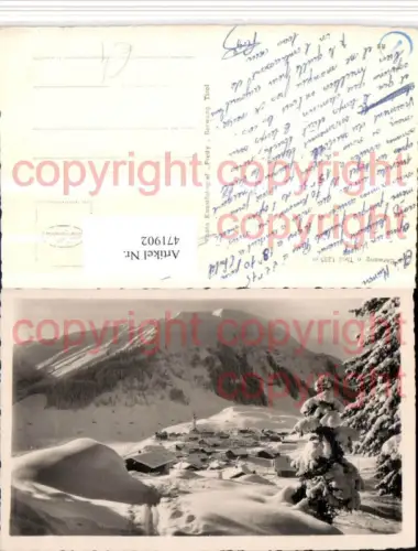 471902,Berwang in Tirol Totale Bergkulisse Winterbild