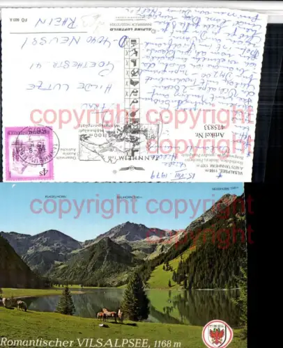 475833,Vilsalpsee See b. Tannheim Bergkulisse pub Alpine Luftbild 603