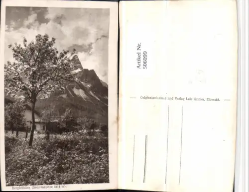 506099,Bergfrühling Sonnenspitze b. Ehrwald Bergkulisse