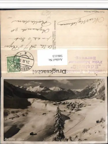 506113,Berwang Totale Bergkulisse Winterbild pub Foto Mossauer