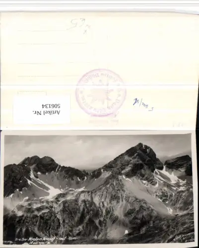 506134,Großer Krotenkopf b. Elbigenalp Bergkulisse pub Alois Wiesentalner