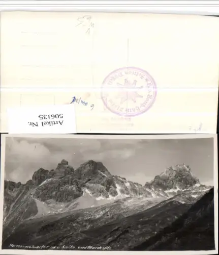 506135,Hermannskaarturm b. Elbigenalp Bergkulisse pub Alois Wiesentalner