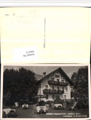 506171,Lechaschau b. Reutte Gasthof Pension Goldene Rose pub Foto Müller