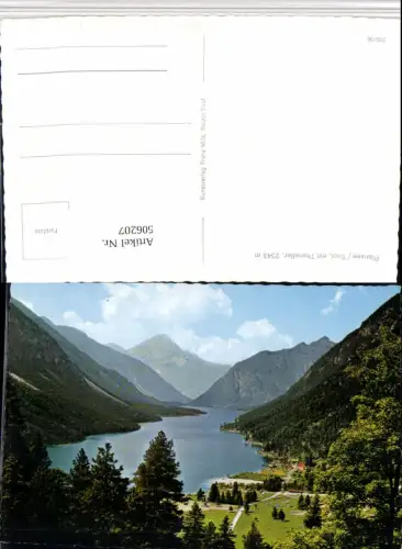 506207,Plansee See b. Reutte m. Thaneller Bergkulisse