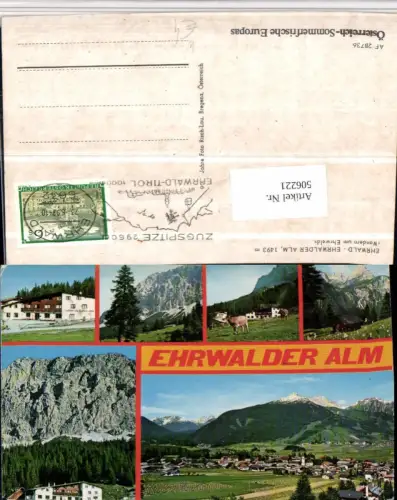 506221,Ehrwald Totale Ehrwalder Alm Almhütte Mehrbildkarte