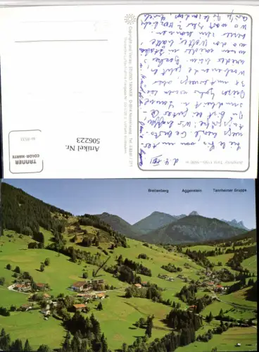 506223,Jungholz Totale Bergkulisse