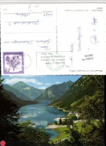 506226,Plansee See b. Reutte m. Thaneller Bergkulisse