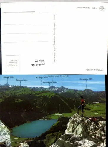 506230,Tannheimertal Haldensee See b. Tannheim Bergkulisse