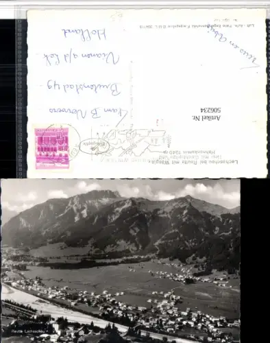 506234,Reutte Lechaschau Totale Bergkulisse