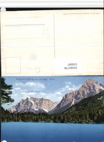 516047,Weißensee am Fernpass b. Biberwier See Bergkulisse pub Purger e Co 13487
