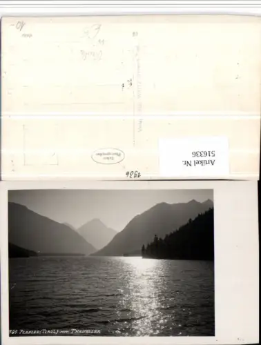 516336,Plansee See b. Reutte m. Thaneller Bergkulisse