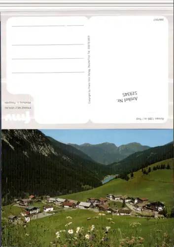 519345,Rinnen b. Berwang Totale Bergkulisse