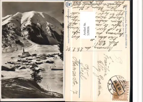 520036,Berwang in Tirol Blick gegen Hönig Tolle Partie 1931