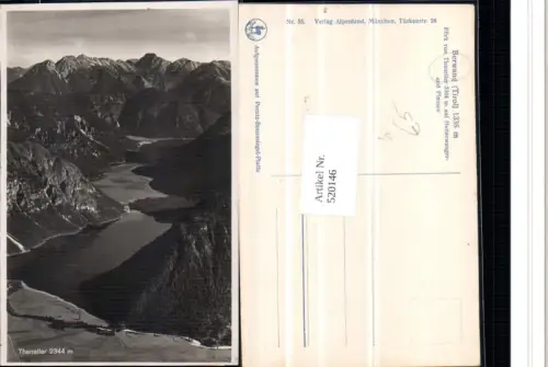 520146,Berwang Blick v. Thaneller auf Heiterwanger- u. Plansee Bergkulisse