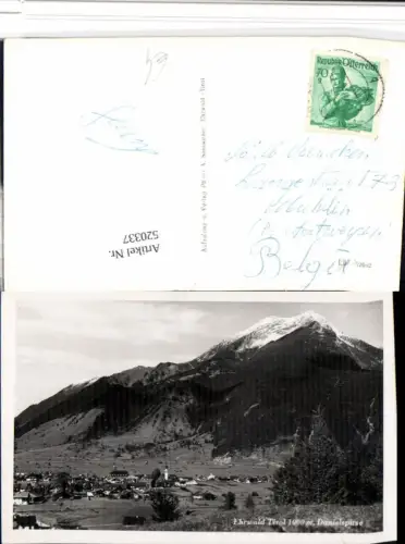 520337,Ehrwald Totale m. Danielspitze Bergkulisse