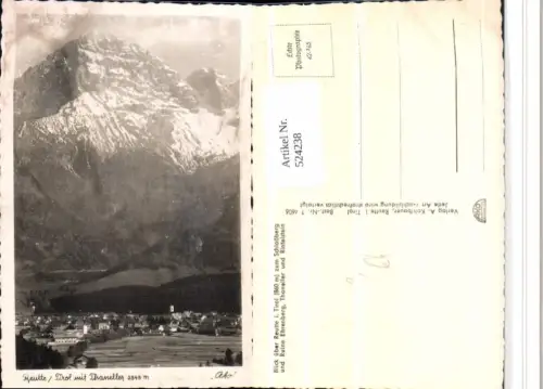 524238,Reutte Totale m. Thaneller Bergkulisse