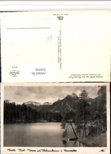 524318,Urisee See b. Reutte m. Hahnenkamm Bergkulisse