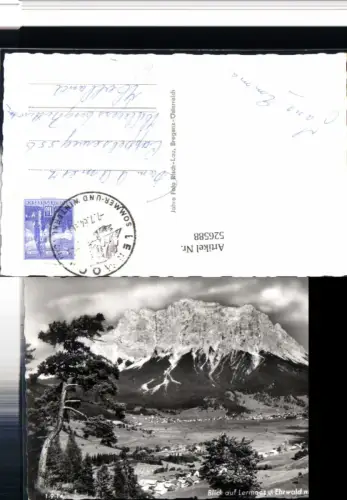 526588,Lermoos m. Ehrwald Zugspitze