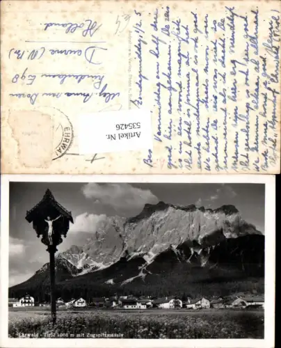535426,Ehrwald Zugspitze Marterl Wegkreuz