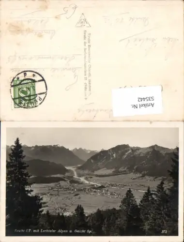 535442,Reutte m. Lechtal Lechtaler Alpen