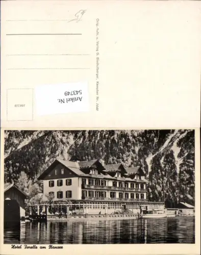 543749,Hotel Forelle am Plansee bei Reutte