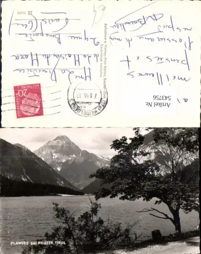 543756,Plansee bei Reutte