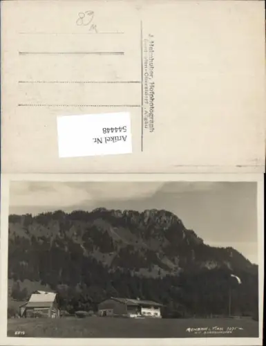 544448,tolle Foto-AK Rehbach in Tirol Schattwald Reutte Tannheim
