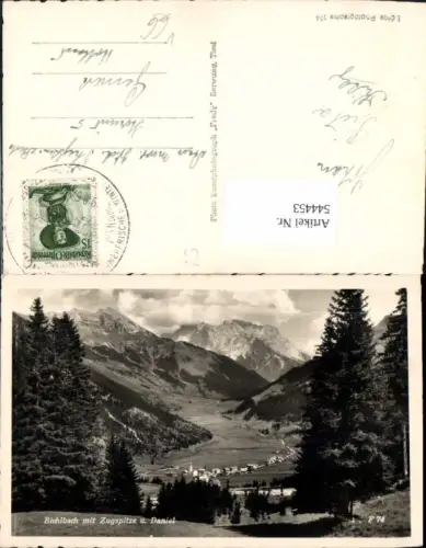 544453,Bichlbach bei Reutte pub Fredy Berwang F 74